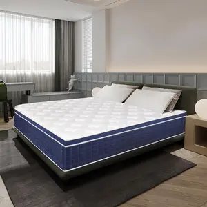 Memory Foam 12"14" Hybrid Pocket Spring Twin Full Queen King Size Medium Firm Mattress In A Box - Modern Home Luxury