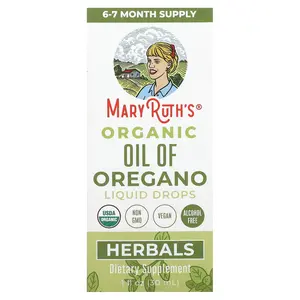 MaryRuth's Organic Oil of Oregano Liquid Drops, 1 fl oz (30 ml)