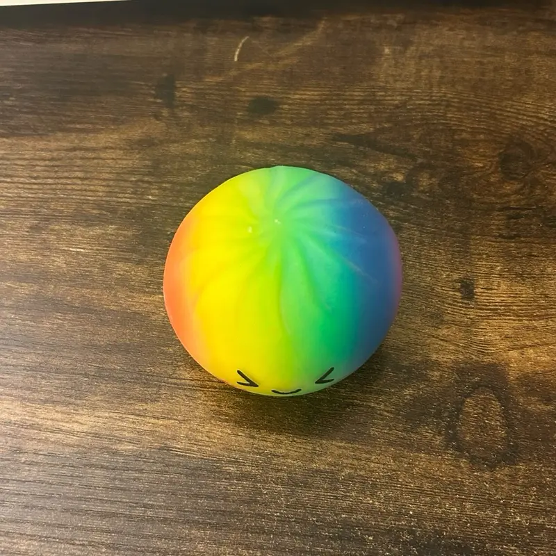 Rainbow Color Dumpling Chase - Rare Grade - Confirmed Rainbow - Squishy Stress Relief Toy - Soft Squeeze Bun