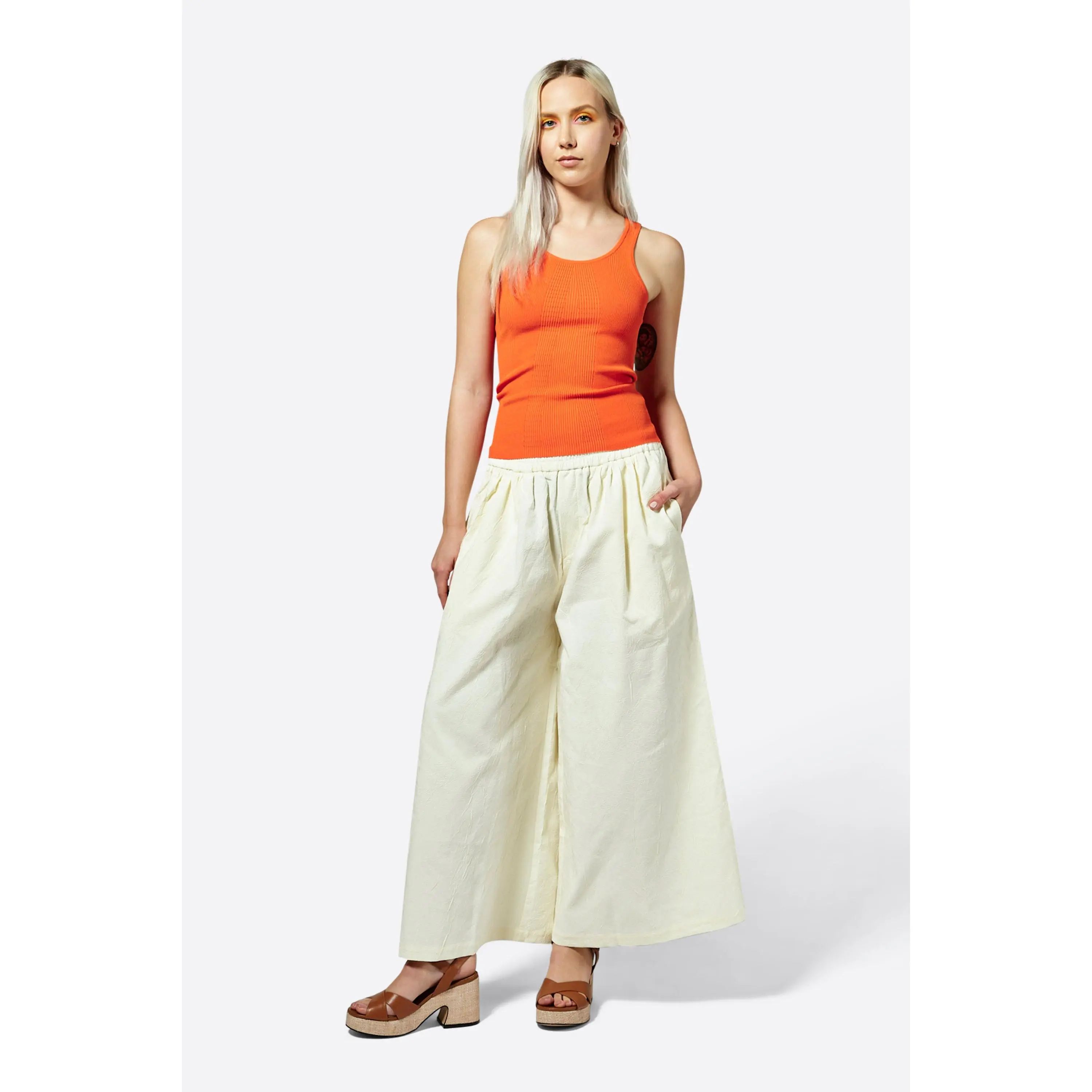 SACHA WIDE LEG CROP PANT