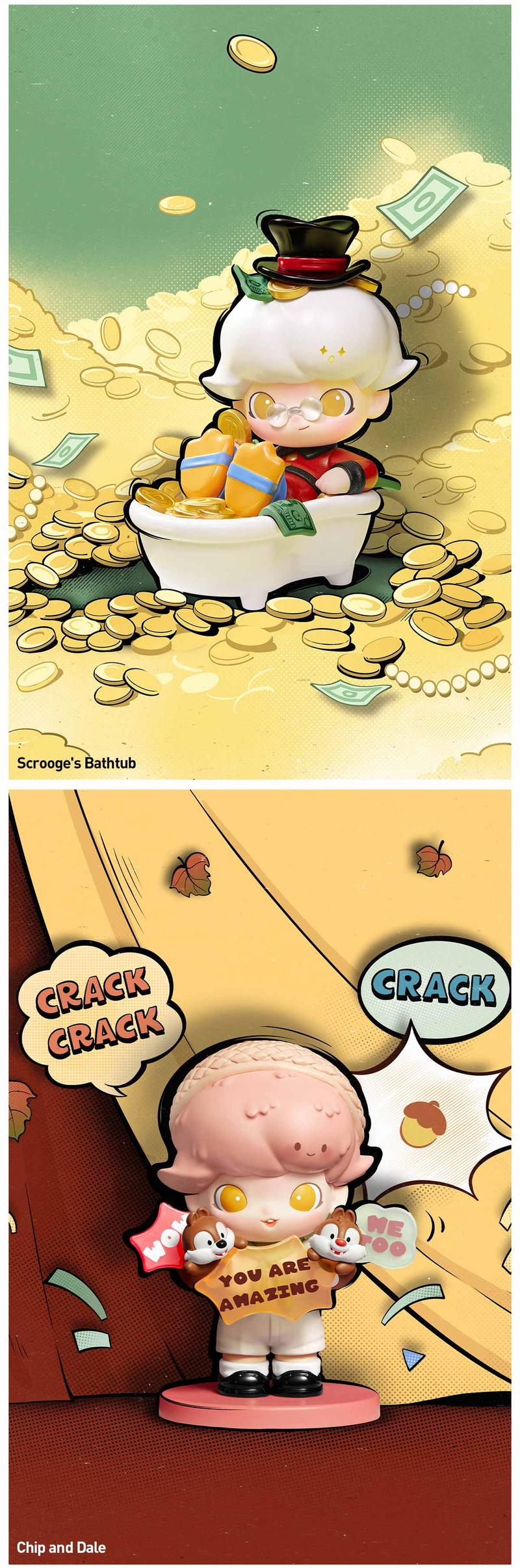 POP MART DIMOO WORLD × DISNEY Series Figures POP MART DIMOO WORLD × DISNEY Series Figures