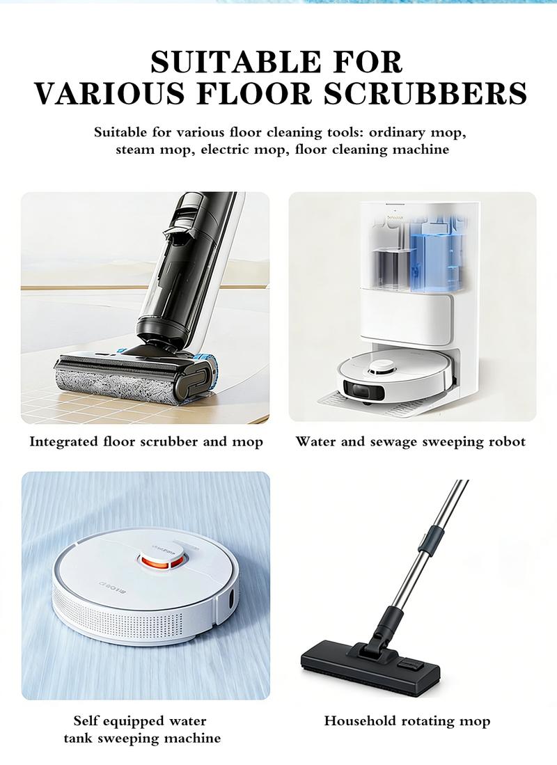 SOPAMI Floor Cleaning Tablets - Safe for Wood Tile Marble Quick Dry No Residue 12 Tablets Lemon Scent