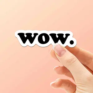 Wow Sticker