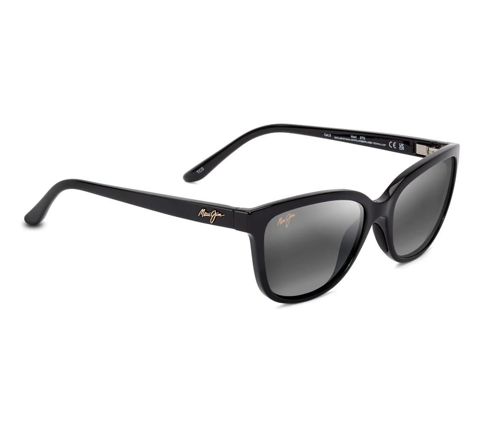Maui Jim Honi - Black/Neutral Grey Super Thin Glass