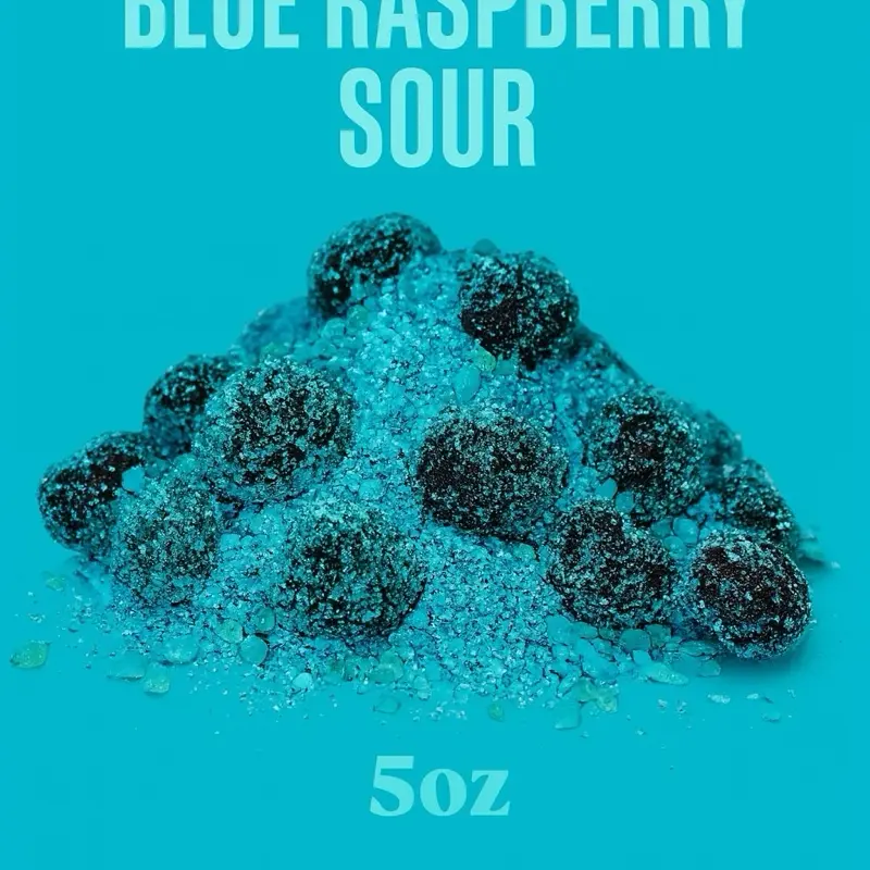 Sour Blue Raspberry Gushers Sour Blue Raspberry Gushers