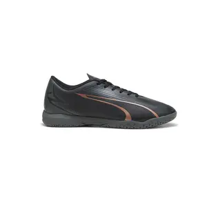 PUMA Mens Ultra Play Indoor Soccer Cleats  - Black