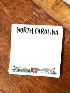 State of North Carolina Chunky Notepad-Stationary 100 page
