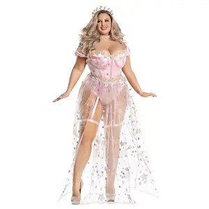 Plus Size Cosmos Goddess Costume for Women