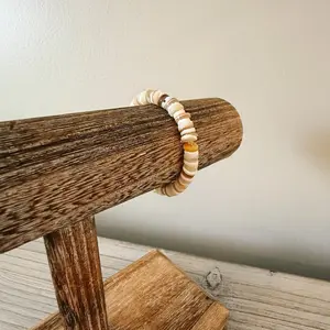 Beaded Shell Bracelet