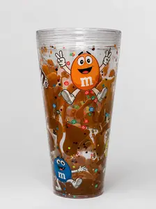 M&M Chocolate Lava Drip Tumbler