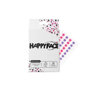 Stardust Pimple Patches, Acne Spot Dots, Party Pack 36 Count, Hydrocolloid, All Skin Types Skincare, Hypoallergenic