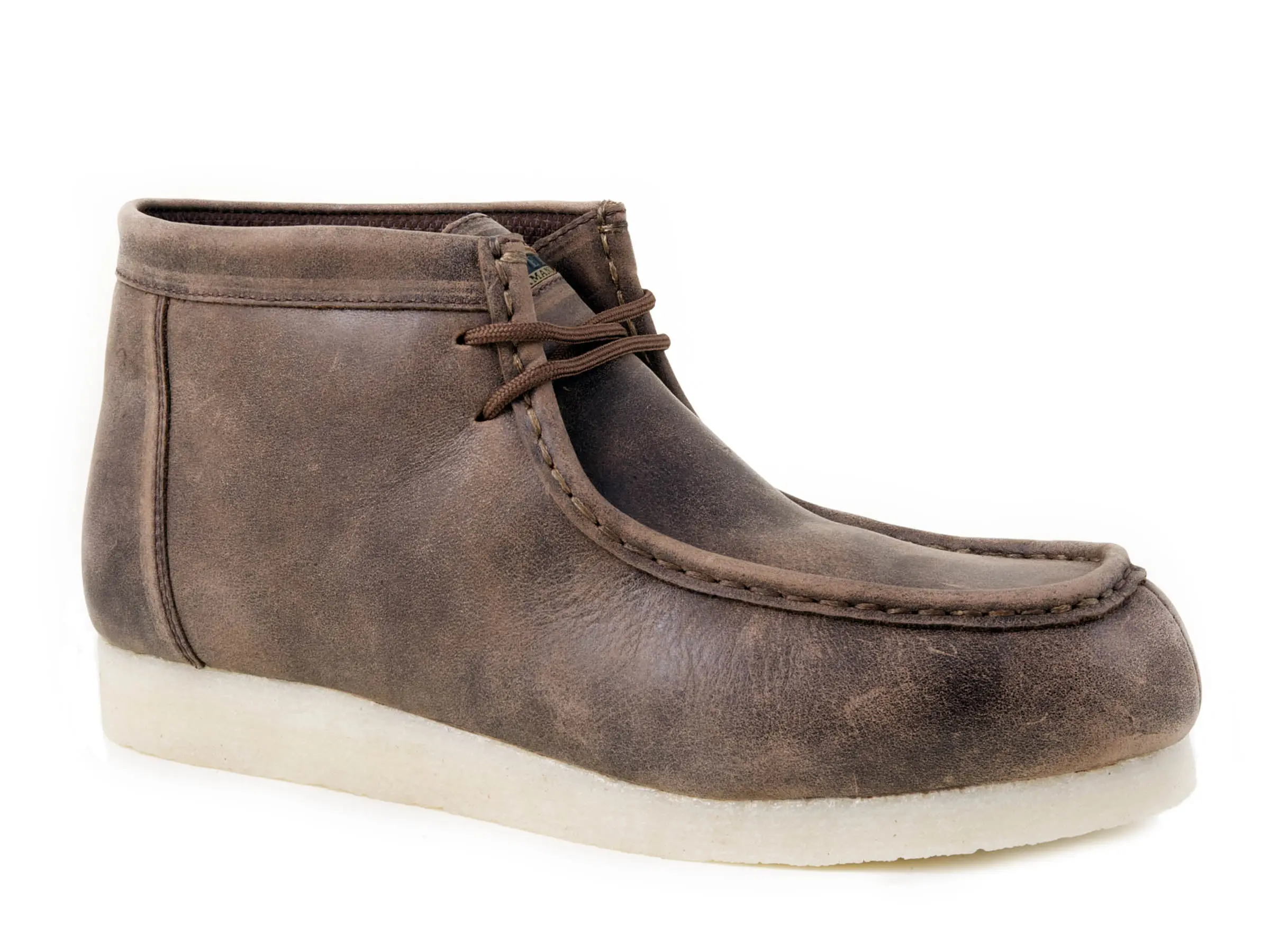 Men's Roper Oiled Brown Gum Sole Chukka