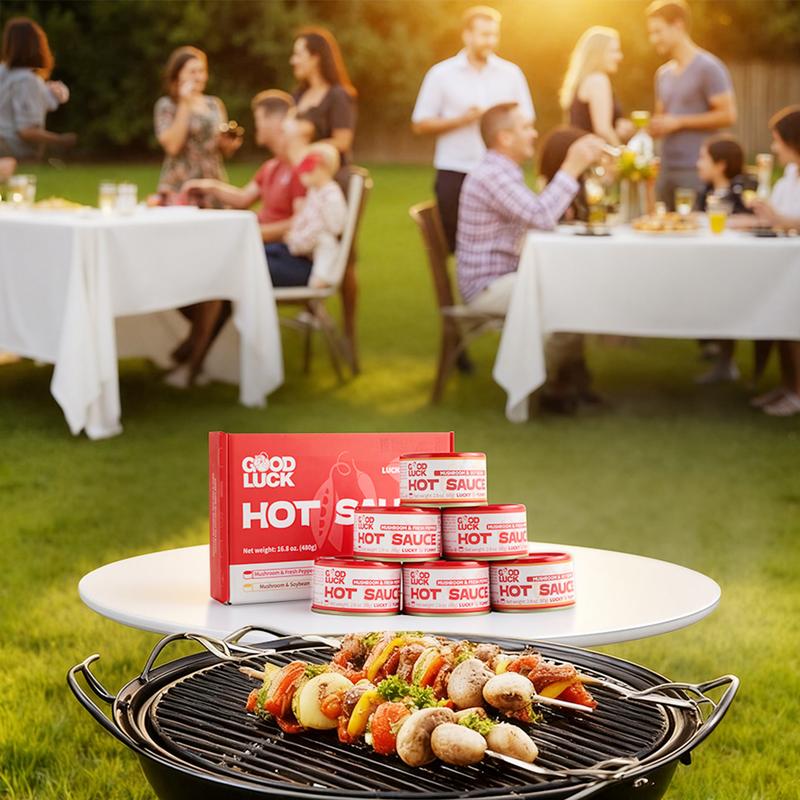 The world’s first low-fat, low-sodium, low-calorie healthy salad mushroom chili sauce – Only 30 calories per can! Each box contains 6 cans, plant-based, vegan, and no preservatives. The perfect addition to your salad!