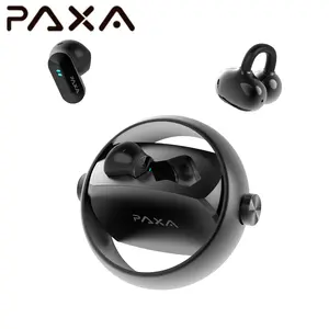 PAXA Ctbuds In-ear & clip-on 2-in-1 wireless Bluetooth Headphones, Bluetooth 6.0 ,Comfortable Wearing & IPX5 Waterproof Sports Earbuds for Work, Fitness ,Two earphones connected at the same time for uninterrupted listening ,Couple earphones