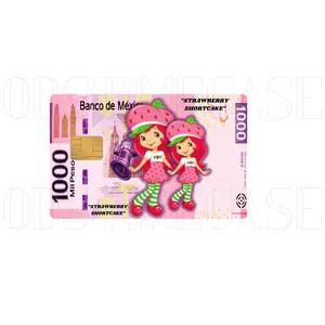 STRAWBERRY CREDIT CARD SKIN STICKERS