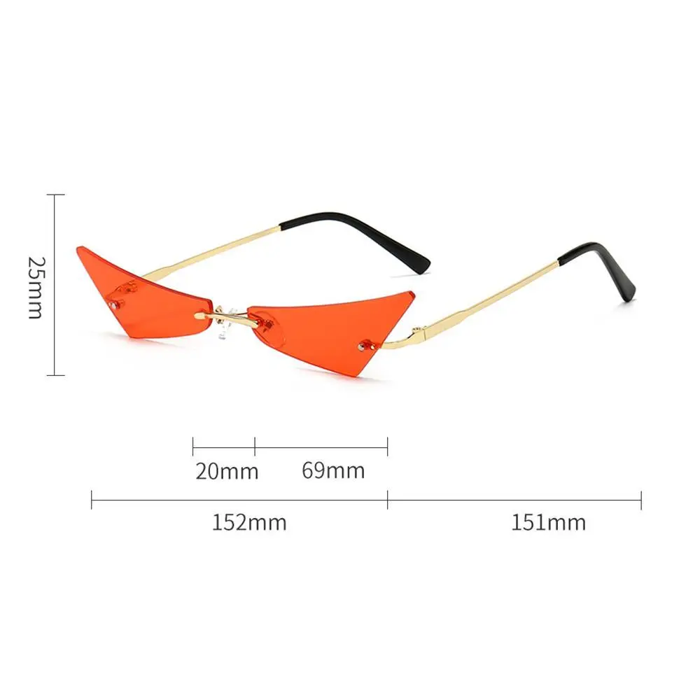 Game Genshin Impact Mavuika Cosplay Glasses Unisex Red Personalized Geometric Sunglasses Eyewear Halloween Carnival Accessories