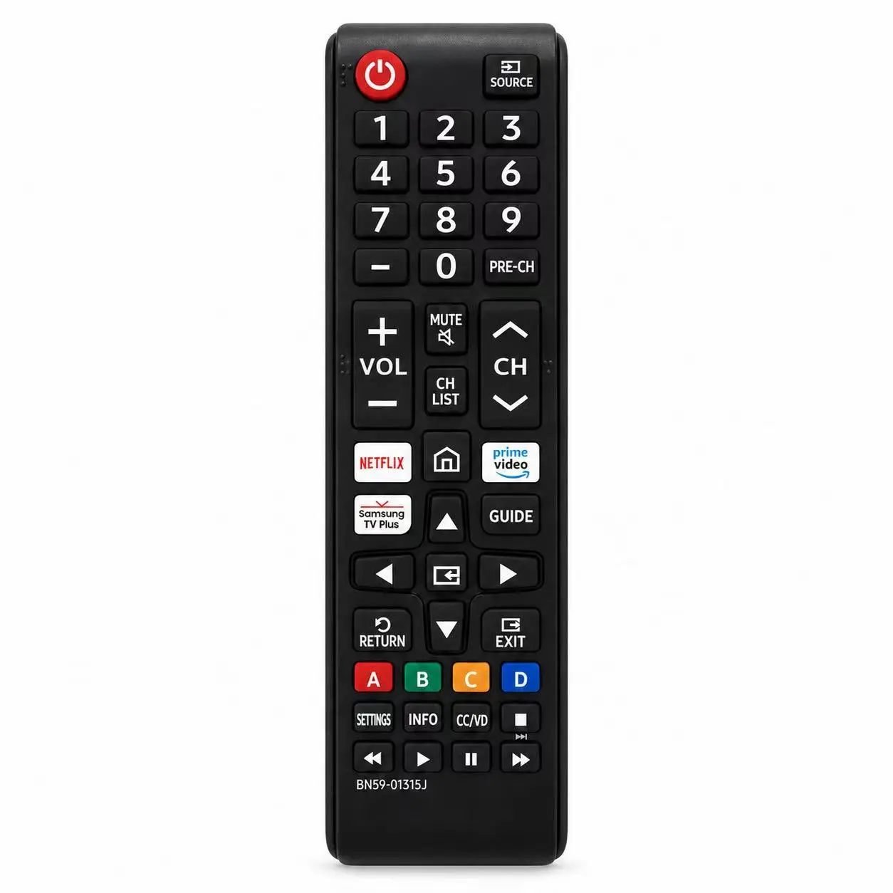 Besia Universal TV Remote Control BN59-01315J for All Samsung with Netflix & Prime Video Buttons for Enhanced Viewing Experience