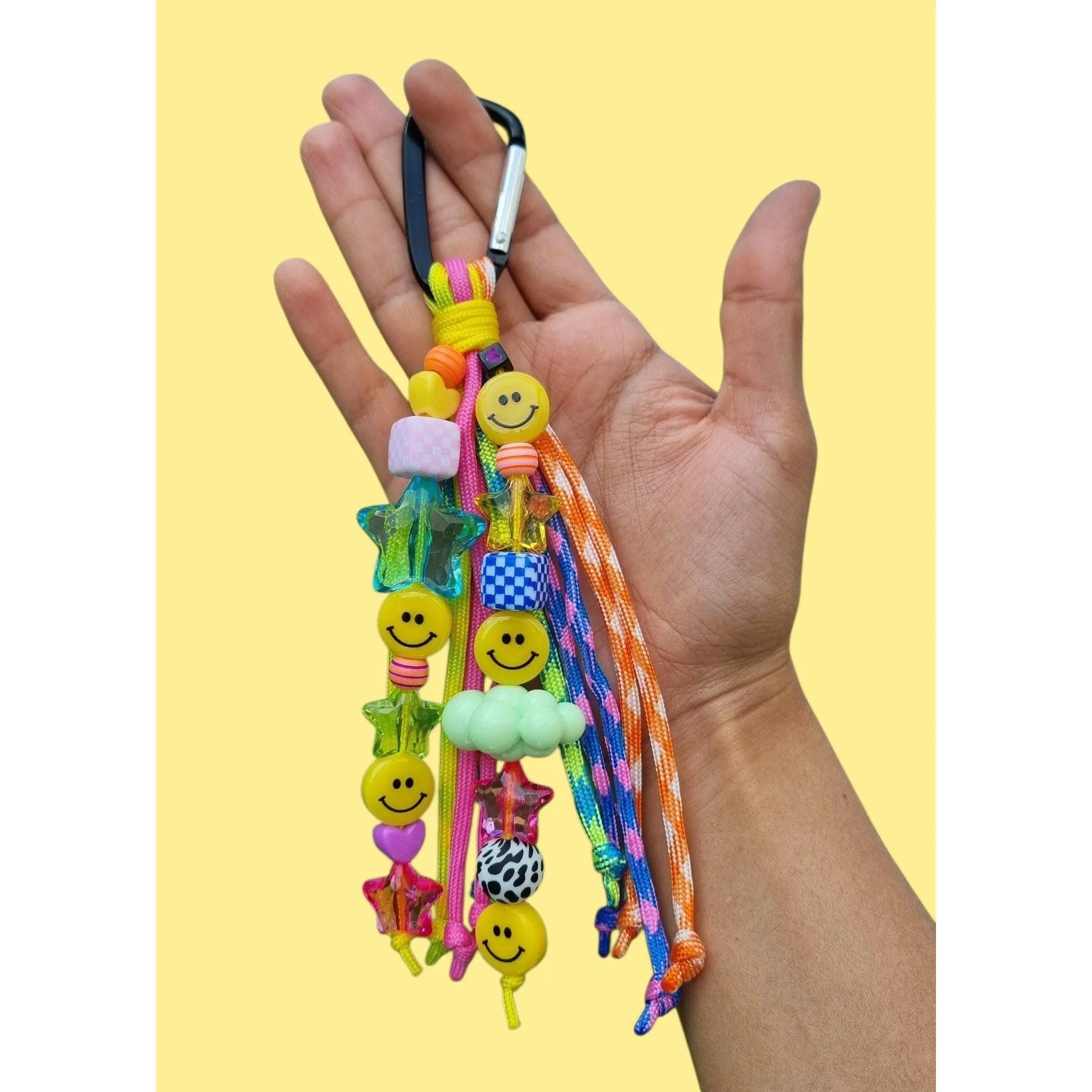 Happy Faces Bag Charm, Luggage & Bag Accessory