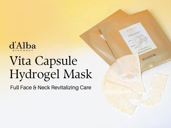 [OFFICIAL d'Alba] [Set] 5 Step Glow Mode On (Day & Night Care) l  l Even Out Skin & Reduce Dark Spots l Simplify Your Skincare with All-In-One Vitamin Routine l Spray Serum + Toner + Serum + Cream + Hydrogel Mask