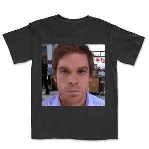 Dexter Meme Unisex Vintage Shirt - Funny Dexter Meme Shirt, Morgan Graphic 90s Tee, Gift for Men, Gift for Women, Crew Neck T-shirt, Trending T-shirt
