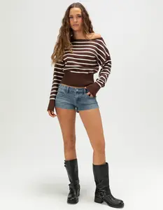 RSQ Womens Low Rise Mini Shorts