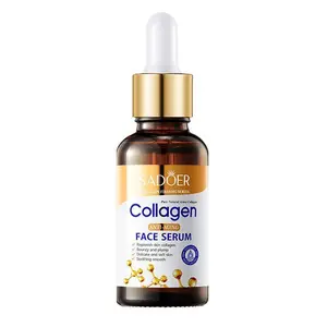 SADOER Collagen Face Serum - Hydrating & Plumping Facial Essence for Youthful Glow - Anti-Aging Moisturizer with Nourishing Formula Lightweight Cosmetic
