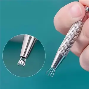 Precision 4 Claw Jewelry Tweezers for Gemstones, Diamonds, Beads, Small Parts, Toothless Design, Multifunctional Pliers for Jewelry Making, Hand Tools