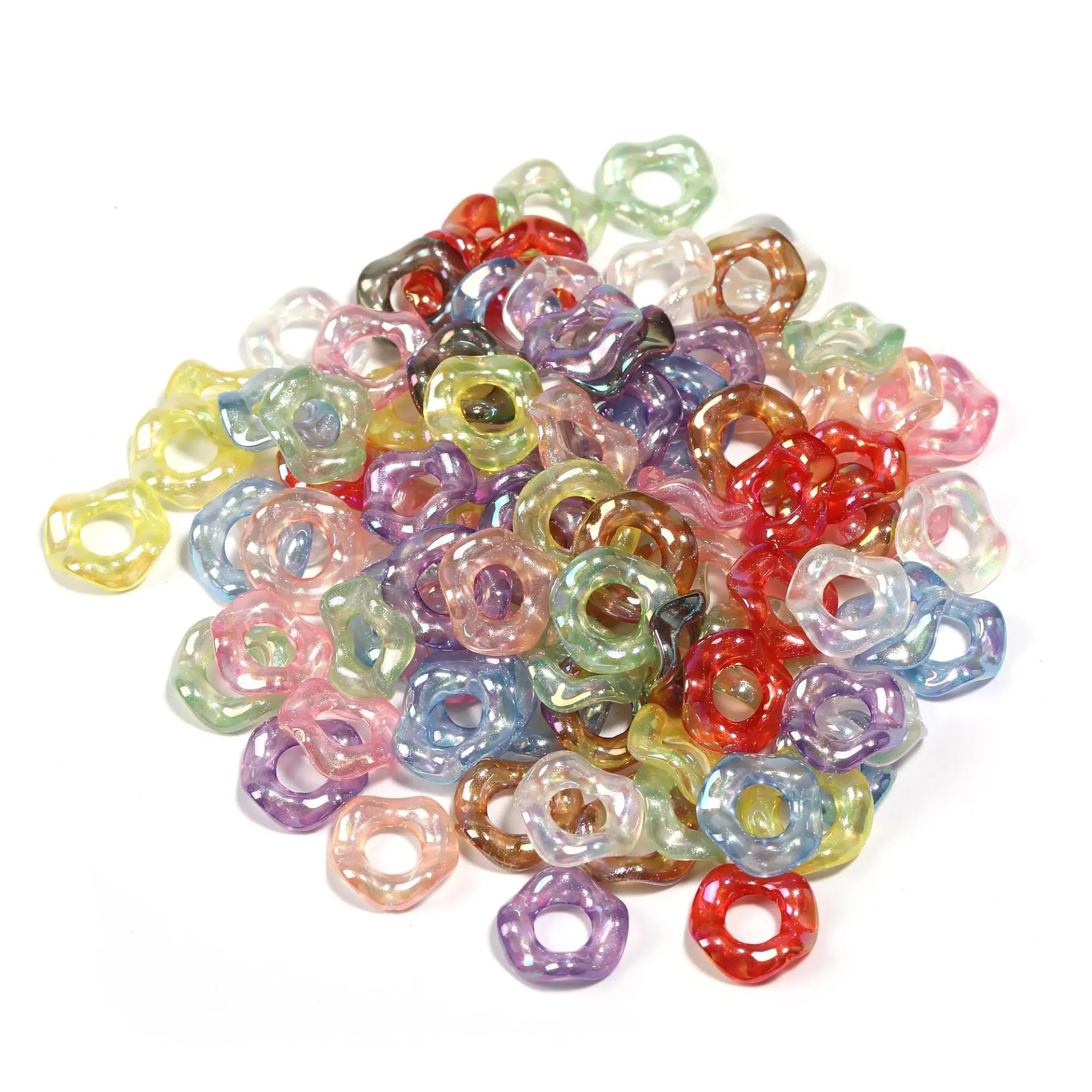 FS572015 Mixed wavy plastic 200pcs