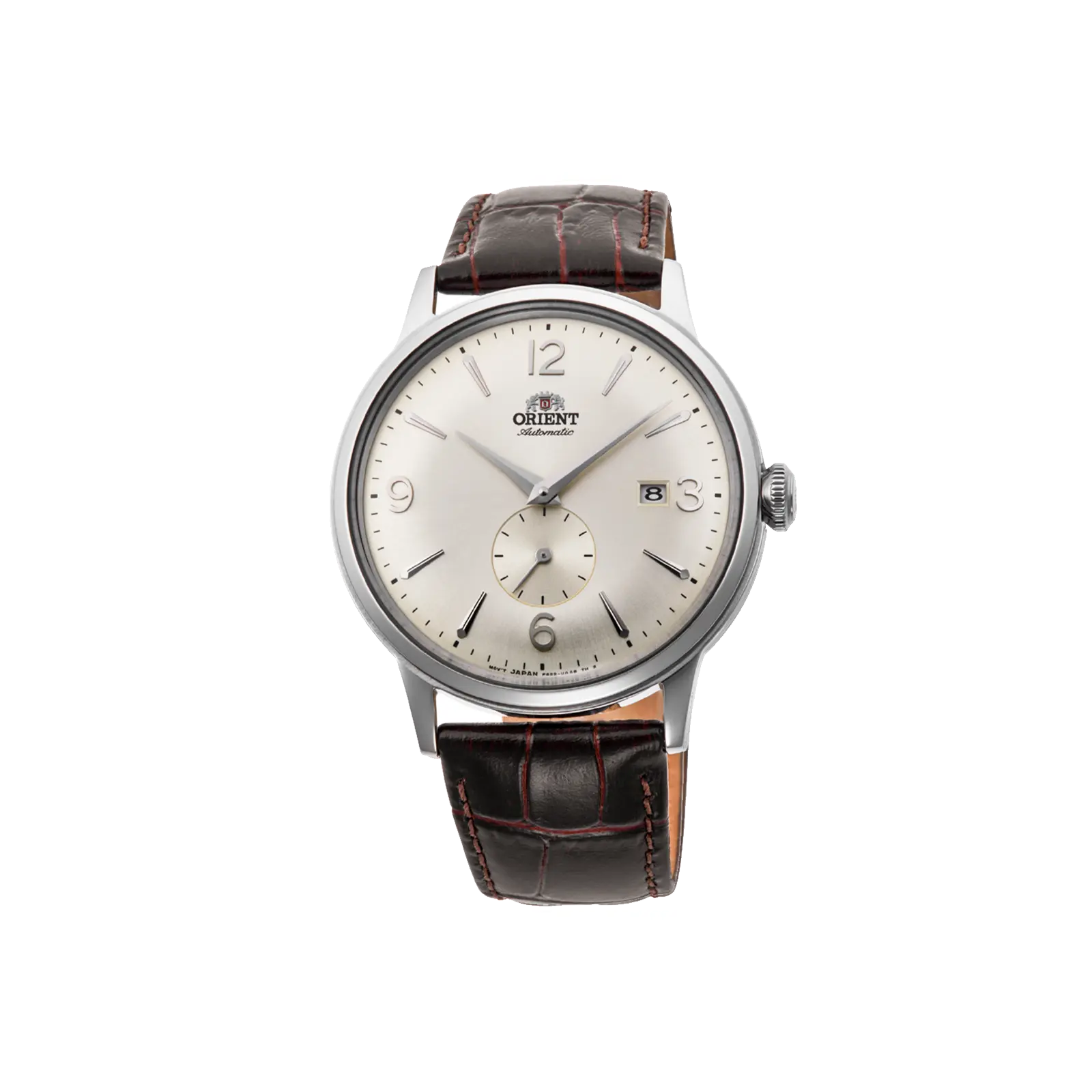 Orient Bambino Small Seconds Champagne Dial 40.5mm Automatic Dress Watch - Automatic, Business, Classic Analog, Stainless Steel, RA-AP0003S30B Men's Fashion Watch, Automatic Wristwatch, Business Wristwatch