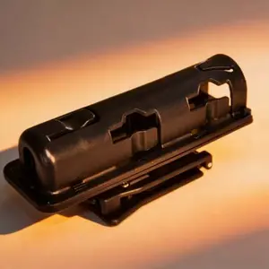 360 Degree Rotatable Tactical Baton, Universal Belt Clip, Plastic Steel General Purpose Clip, Expandable Rotation Baton Case, Tactical Equipment