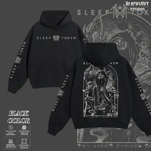 Retro Sleep Token ‘Vessel Priest’ Ancient Ritual Heavy Metal T-Shirt, Vintage Metal Band Tee, Dark Aesthetic Graphic Shirt, Alternative Rock Music Tee, Gift for Men & Women, Gothic Punk Emo Grunge Y2K Outfits