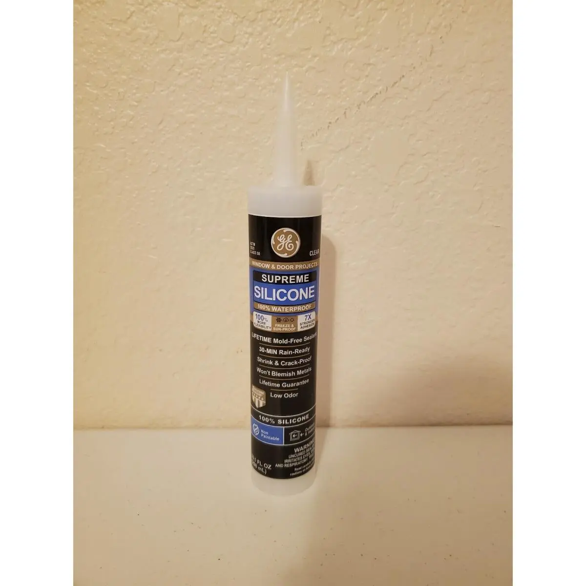 212 MAIN 10.1 oz Silicone Window & Door Sealant - Waterproof, High Flexibility, Reliable Seal, Mold-Free, Lifetime Guarantee, Ideal for Attics, Basements, Sidewalks, Tuckpointing