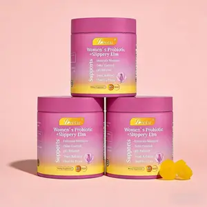 Flash Sale! Her Juicy Feminine Probiotics Gummies | Slippery Elm & Prebiotics | pH Balance & Dryness Support | Hawaiian Pineapple 60ct | Gut & Feminine Health