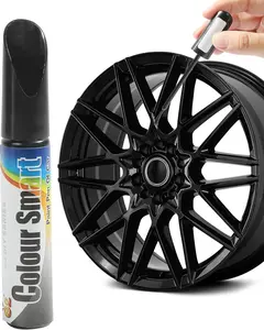 Touch Up  for ,Rim , Accessories Wheel ,Auto Touch Up , Scratch Remover Pen,Rim Scratch Repair,  Automotive , Rim  for  Wheel Repair (Black)