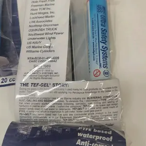 TG-.25 Tef-Gel  The Corrosion Eliminator And Anti-Seize Gel 3cc Syringe