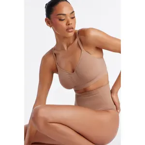 Nova Sculpt Seamless Strong Compression Mid Waist Brief - Nude