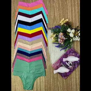 (12 piesas ) Ximenas'k lingerie Panties women's underwear High-Waisted Seamless premium lingeries granny print casual breathable comfy no show Womenswear Comfortable Sexy Thong