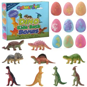 Glowlylite Bath Bombs Gift Set - 09 Packs of Bath Bombs for Women and Kids with Essential Oils to Skin Moisturizing Dry Skin, Perfect Bubble Spa Bath for Children's Birthday Body Care Body Wash