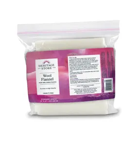 Wool Flannel for Castor Oil