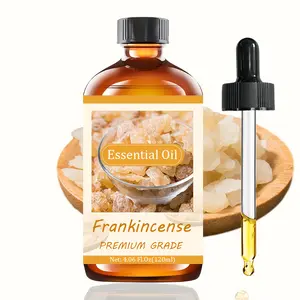 120ML Frankincense Aromatic Oil, Long-Lasting Scent, Home Use, Nail Hair Skin Care, Massage Diffuser Humidifier, Unisex, Meditation Gift