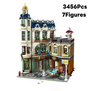 2026 New Street Scene Series Shopping Mall Model Building Blocks Set, Home Decor, Educational Puzzle Toy for Kids, Gift Idea