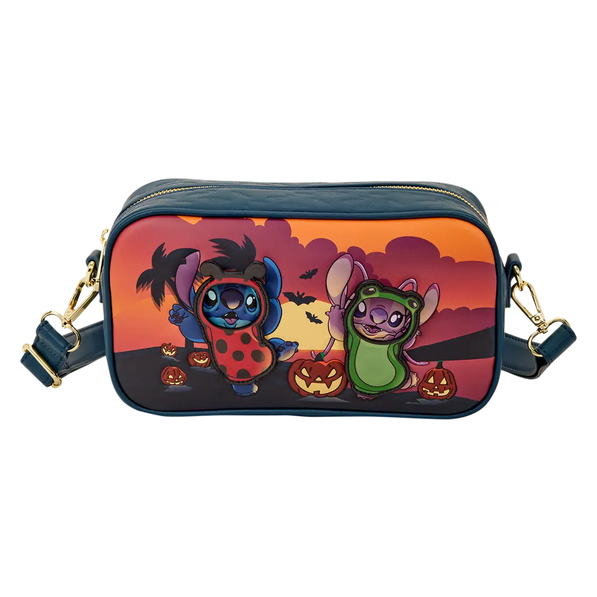 Lilo &  Stitch Stitch and Angel Halloween Costumes Crossbody Bag