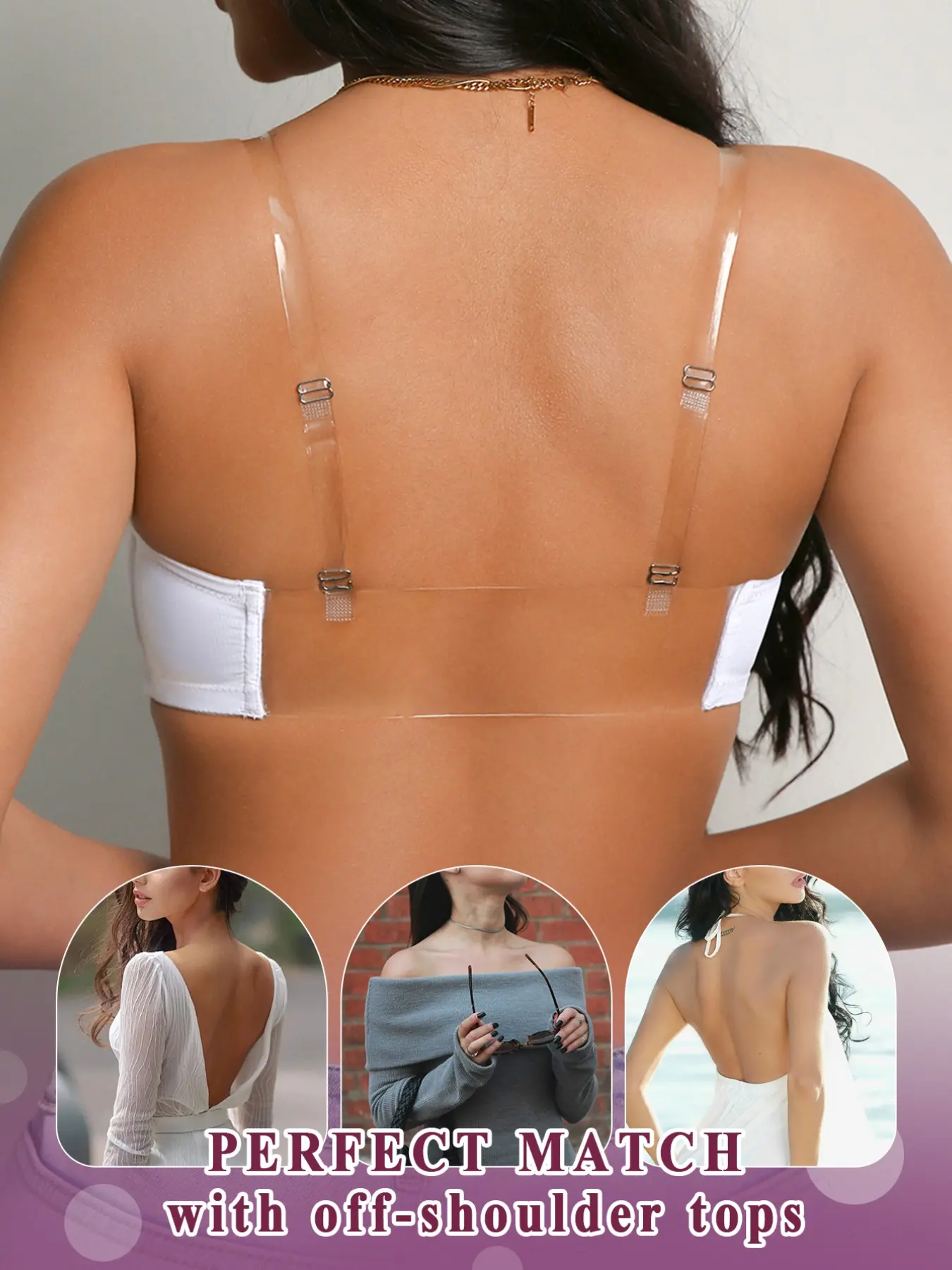 transparent bra for backless dress Shapewear Bodycon Midi Dress | Low-Back Square Neck