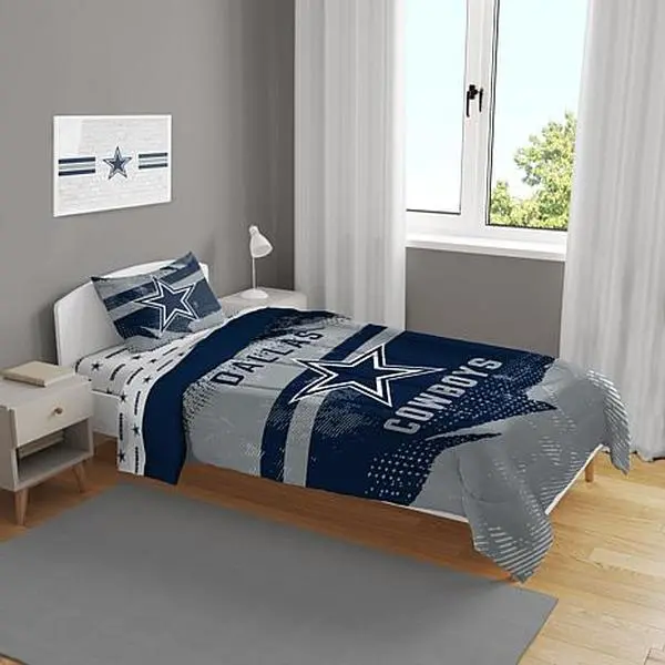 Football Fan Shop Officially Licensed NFL Pegasus Bed in a Bag - Rams