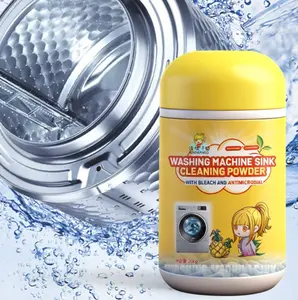Washing Machinesihk Cleanning Powder 300g - Deep Cleaning Powder For HE Front Loader & Top Load Washer, Septic Safe Eco-Friendly Deodorizer, Clean Inside Drum And Laundry Tub Seal - 12 Month Supply  Multifunction Strong Deodorization