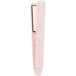 Hair Straight Forward Titanium Flat Iron |   Professional 2-in-1 Hair Styling Iron |   1" Snag-Free Hair Straightener |   Fast Heat-Up, Adjustable Temperature, Auto Shut-Off, Dual Voltage, Blush summervibes☀️