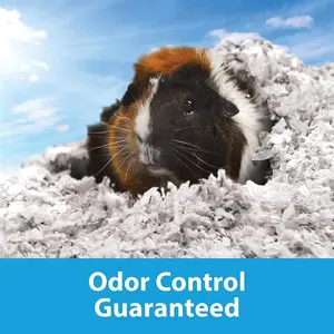 Clean & Cozy White Bedding for Small Pets, 49.2 Liters