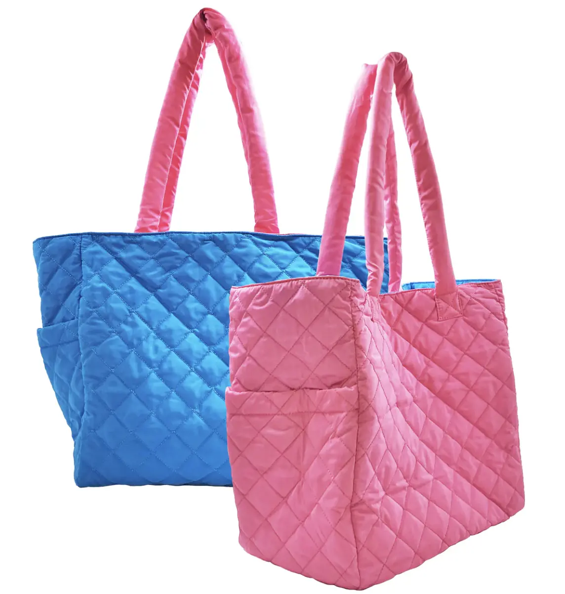 Riva Oversized Reversible Tote Soft Commuter Tote Quilted Puffer Tote Fashionable Tote Bag Daily Commuting Bag