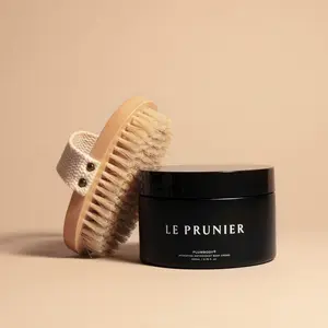 Plumtox™ Dry Body Brush - Wooden Handle with Beads, Lightweight Design for Personal Use in Baths and Showers
