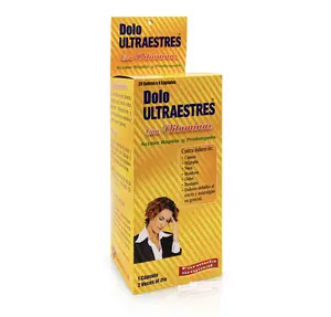 Dolo Ultra Vitaminado - 3 Paquetes (12 Capsulas)- Formula Original - Vitamin For Stress Support